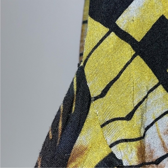 Hawaiian Women's Missing Polynesia size 0 brown green black and gray blouse - Picture 5 of 8